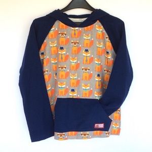 Foxes Flüdie (Flannel Hoodie)